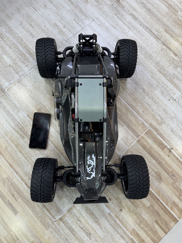 High speed end  remote petrol car - 2