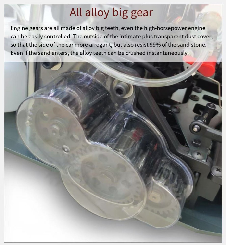 High speed end  remote petrol car - 6