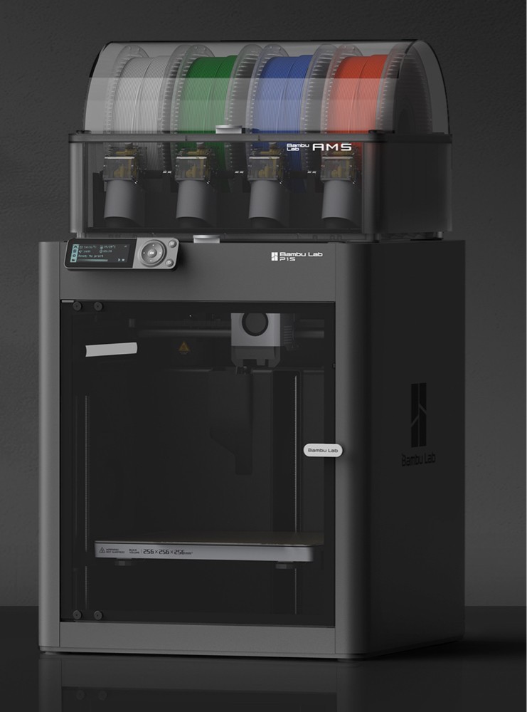 Bambu lab P1S Combo 3D printer - 1