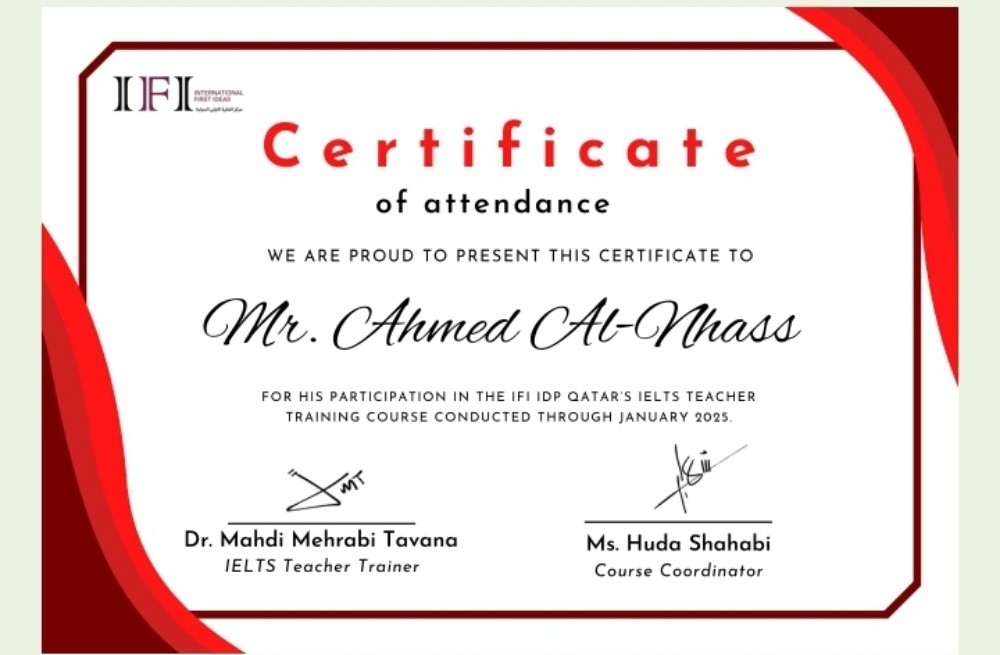 English Teacher & IELTS - 19