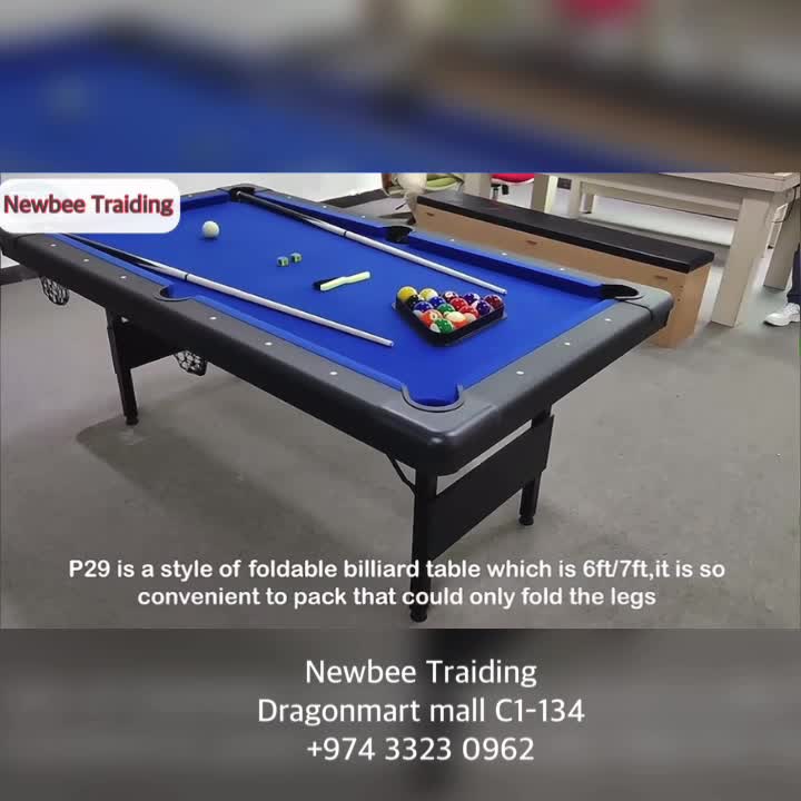 6ft Billiard Table(Foldable) - 1