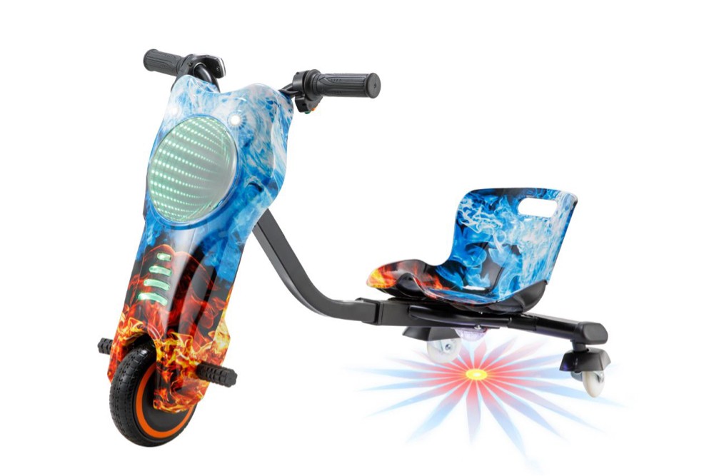 Scooter drift car electric  swing - 2