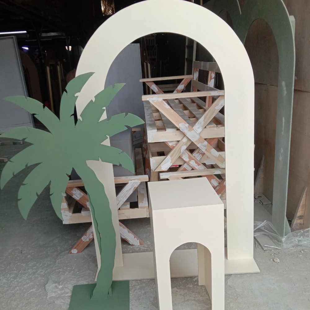 طولات وكراسي خشب - 6