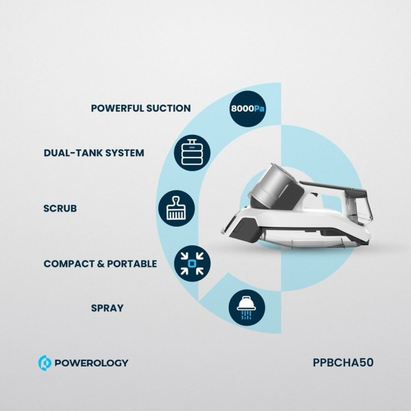 Powerology Cordless Spot vacuum - 4