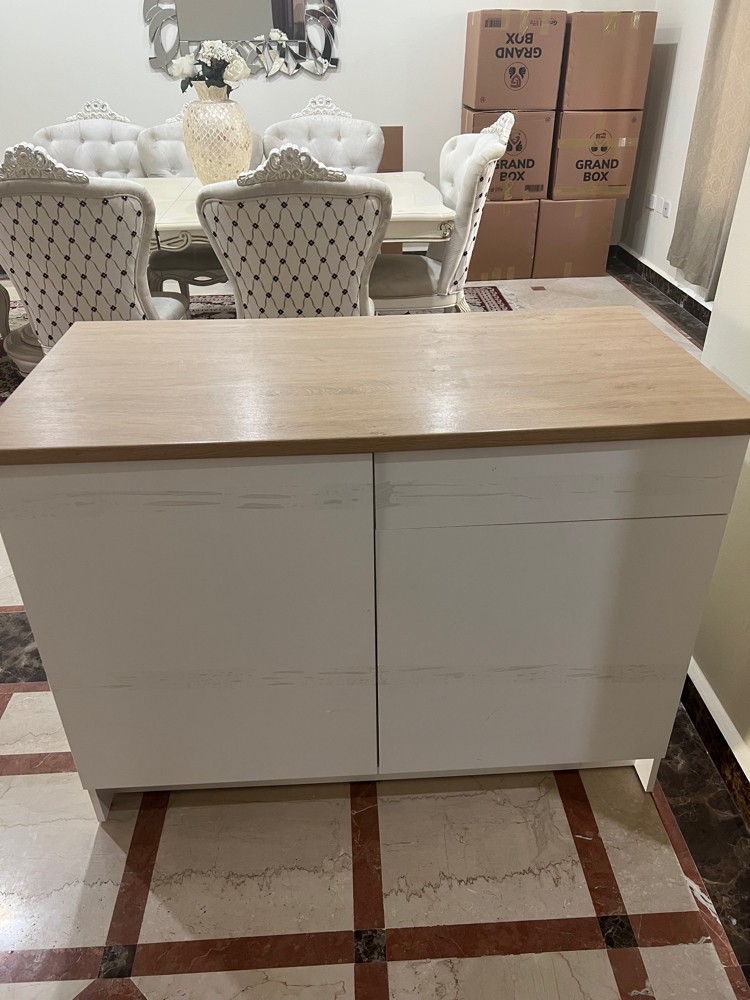 Desk for cooking with chair - 1