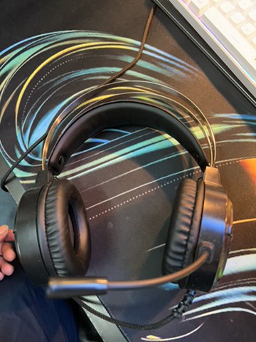 hp gaming headset . - 3