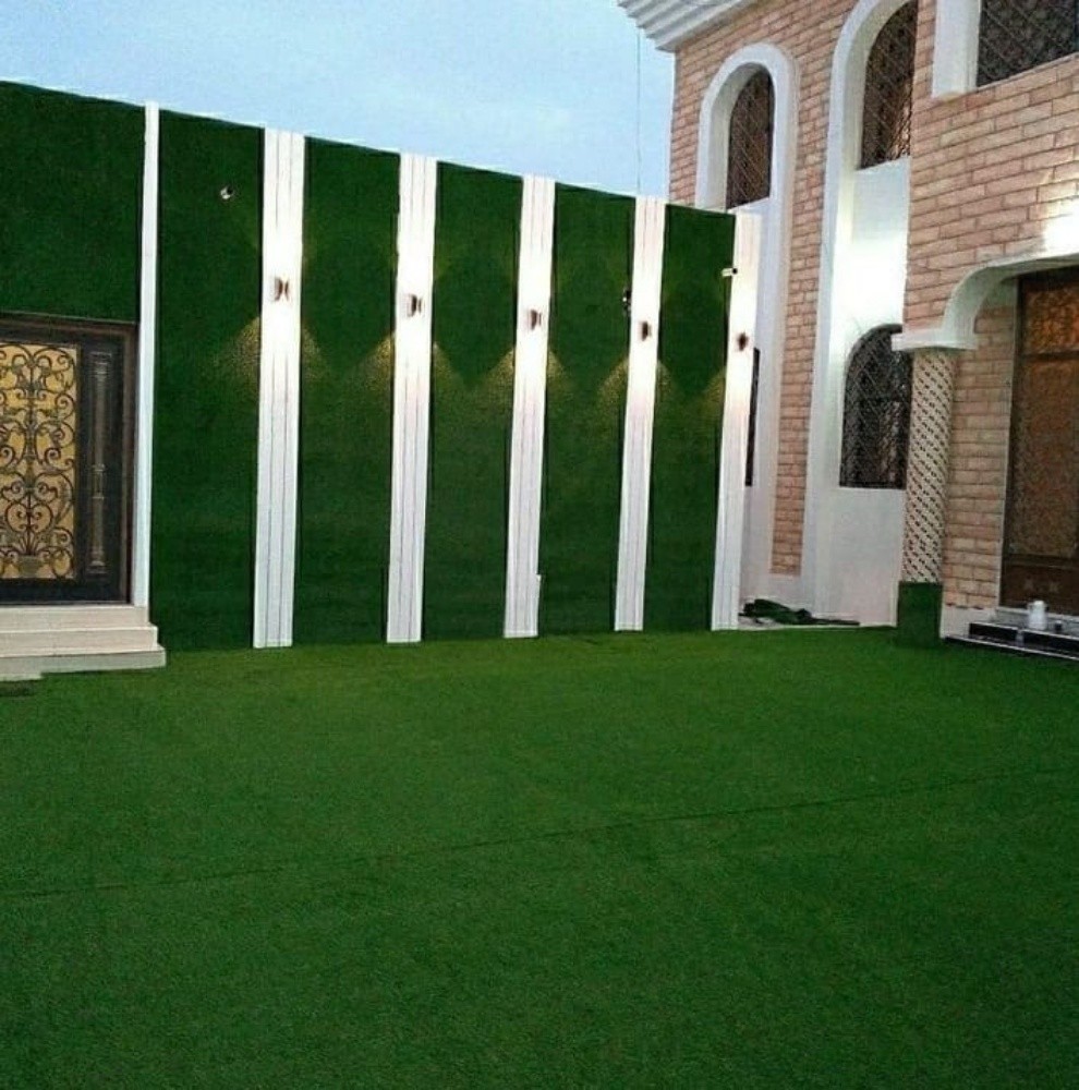 عشب صناعي وبرجلات واضاءه - 13