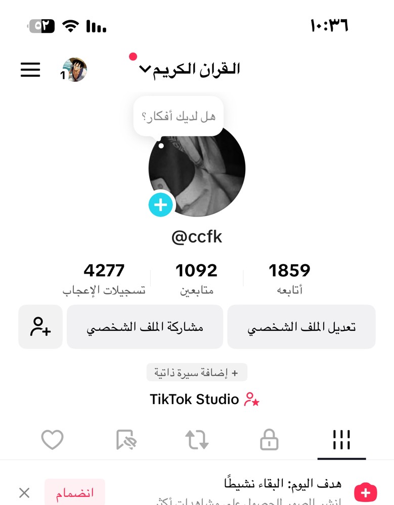 اسم يوزر رباعي تيك توك - 1