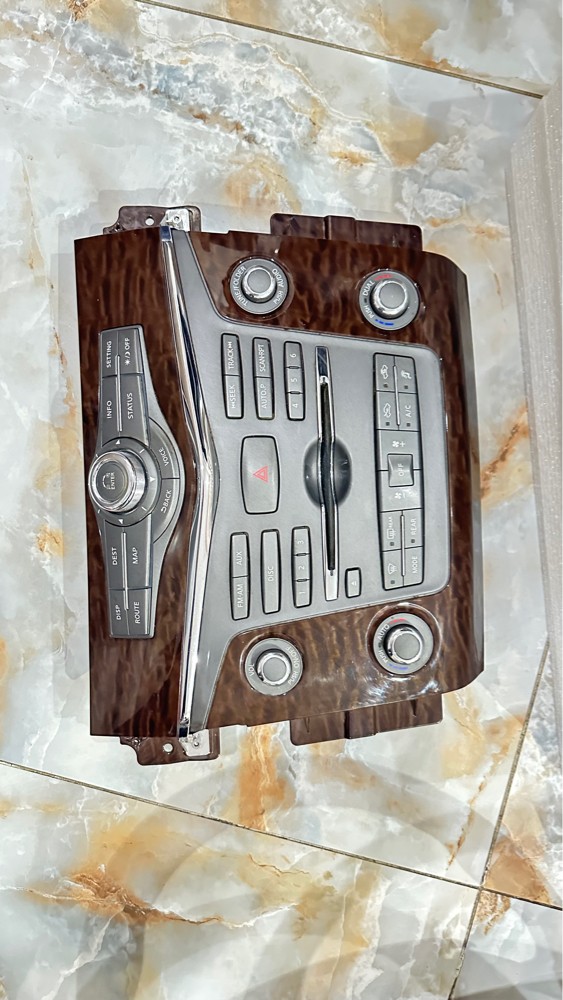 center console control panel - 1