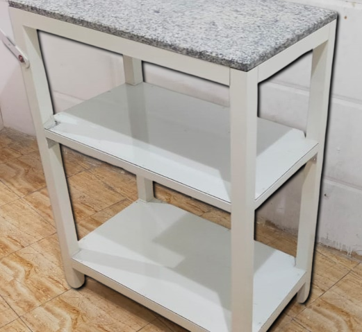 Storage Table 3 Level with Marble - 3