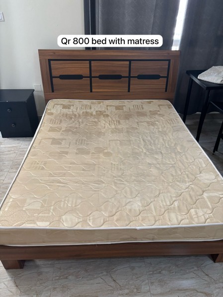 Bed with mattress - 4