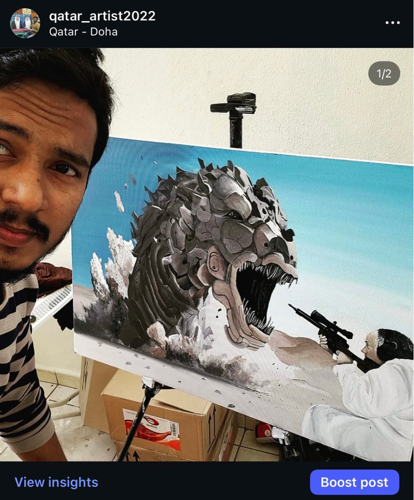 hand painting work  - 6