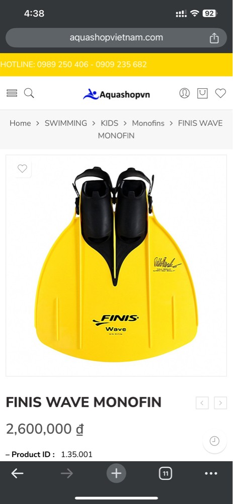 Mono fins  - 1