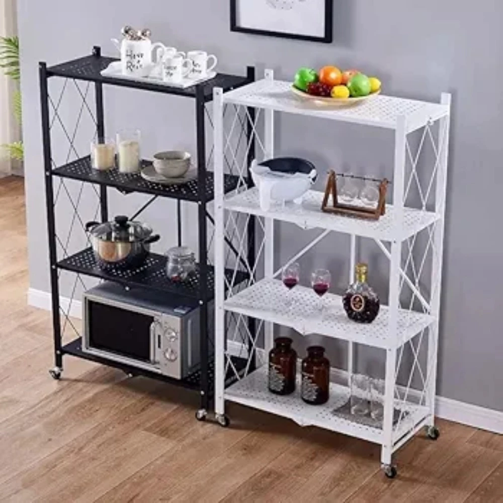 Heavy duty foldable metal rack - 5