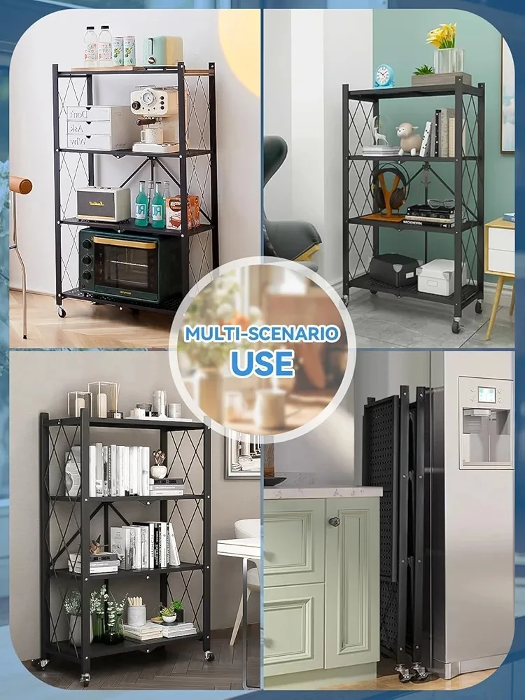 Heavy duty foldable metal rack - 8
