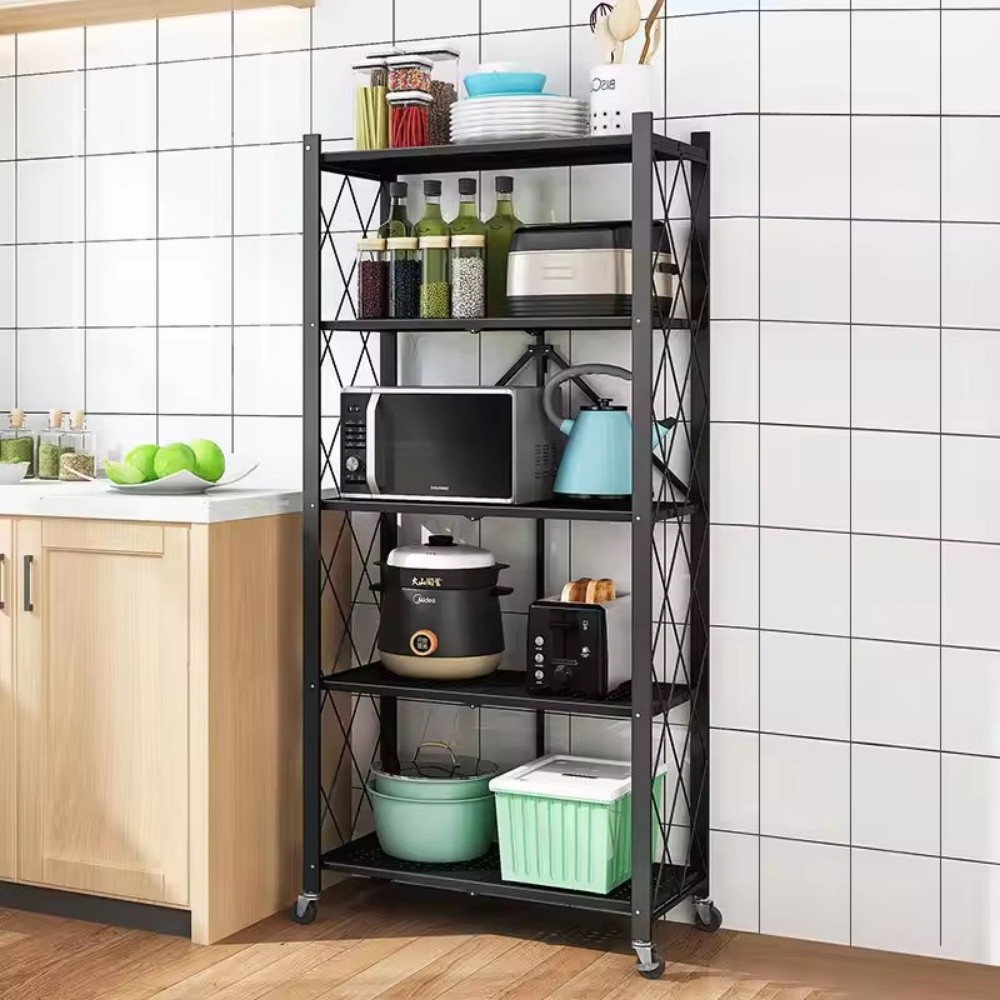 Heavy duty foldable metal rack - 10