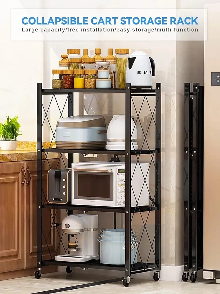 Heavy duty foldable metal rack - 6