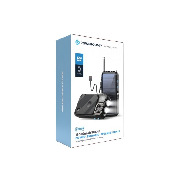 16000mAh Solar Power Bank - 3