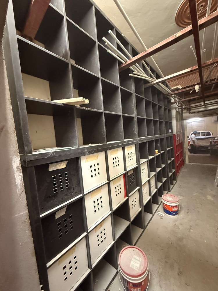 Wooden storage shelves for sale - 1