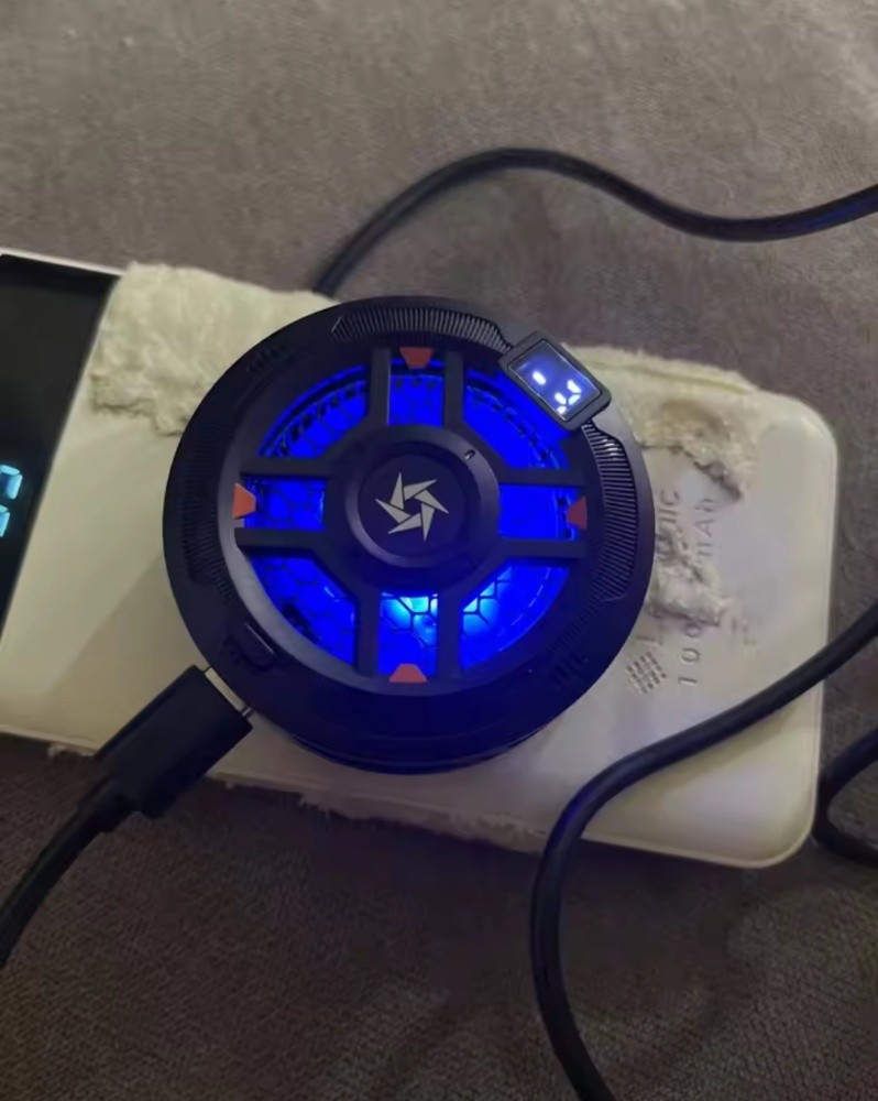 magnetic mobile fan cool gift - 3