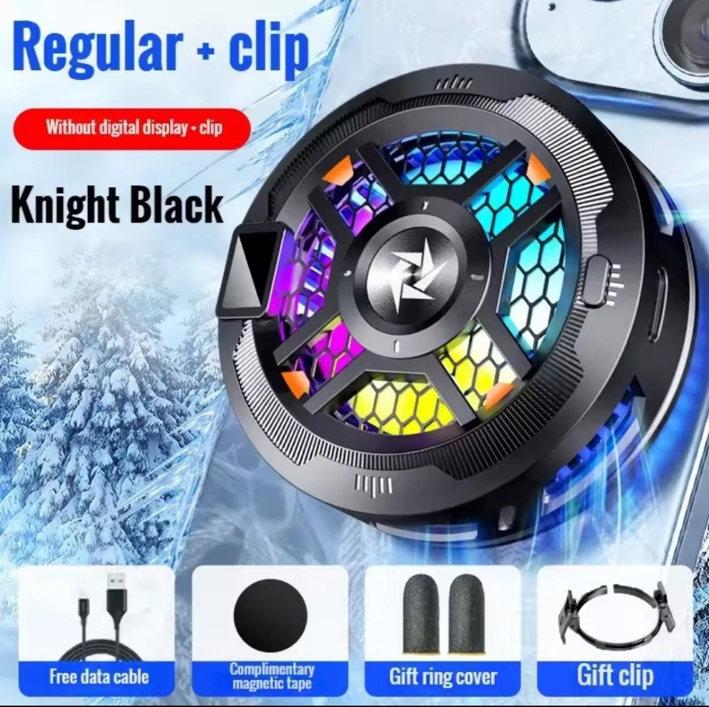 magnetic mobile fan cool gift - 5