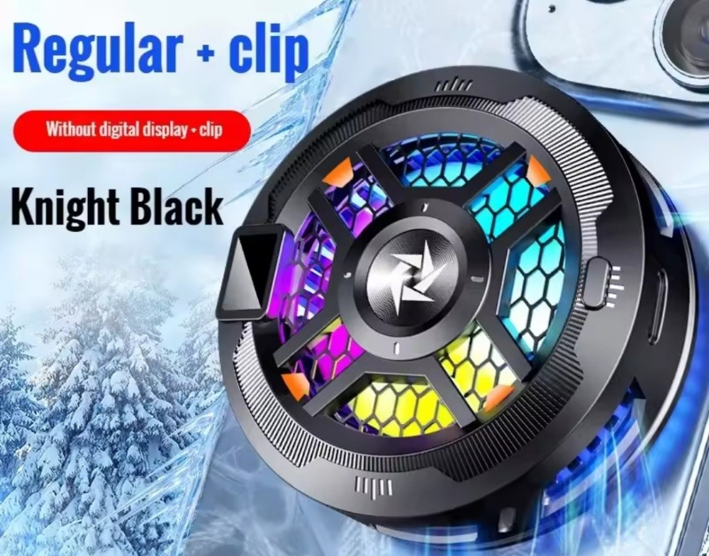 magnetic mobile fan cool gift - 4