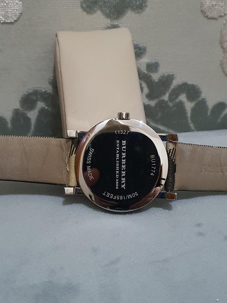 Burberry leather watch - 3