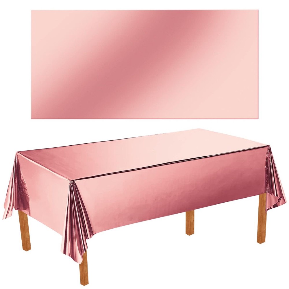 foil metalic table cover - 1