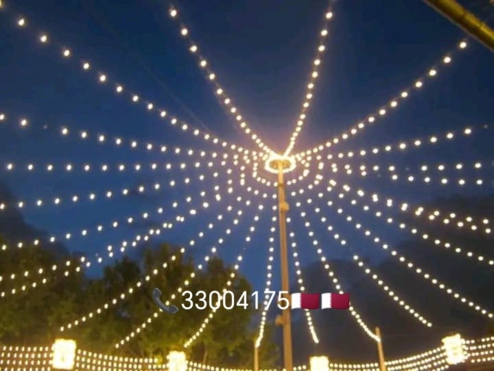 Outdoor lighting decoration Qatar - 15