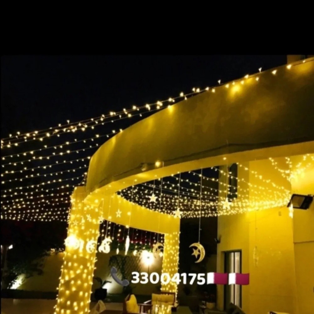 Outdoor lighting decoration Qatar - 11