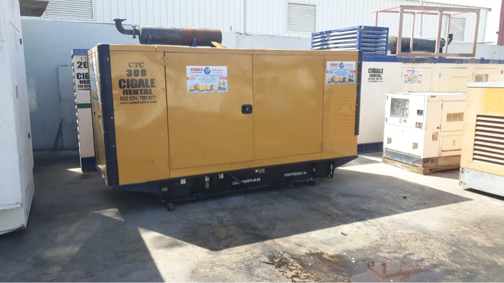24/7 Rental Generator Available - 2