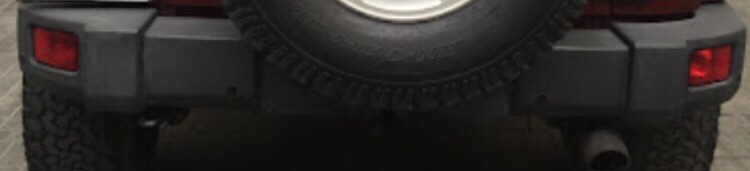 rear jeep bumper Moppar  - 1