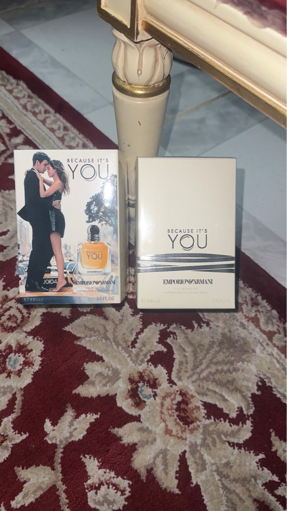 because it’s you Armani perfume  - 1