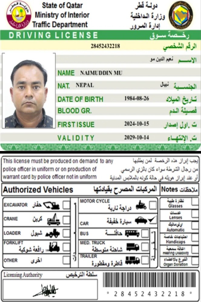 Car and bus driver Available - 1
