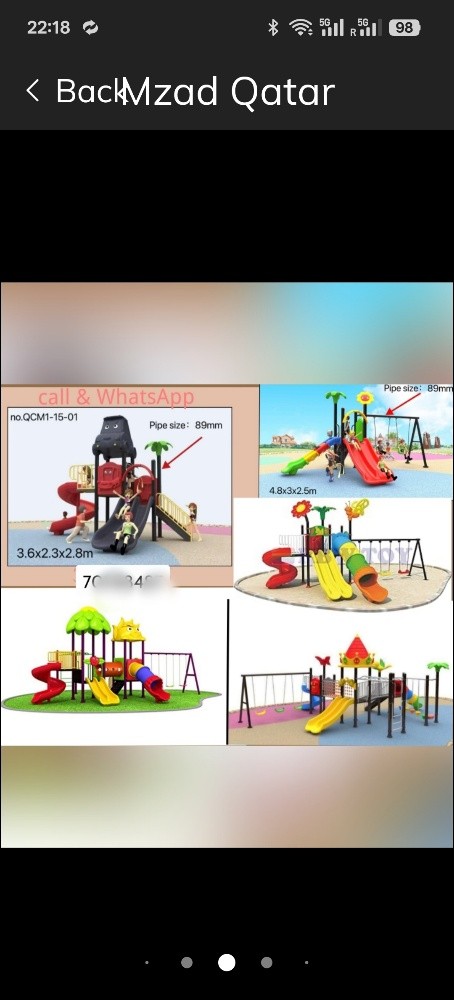 big slide climb playground baby - 13