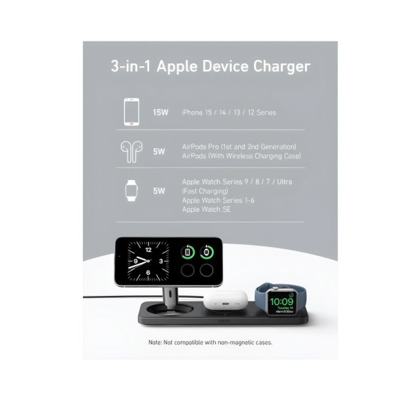 3-in-1 Wireless Charging Station - 5