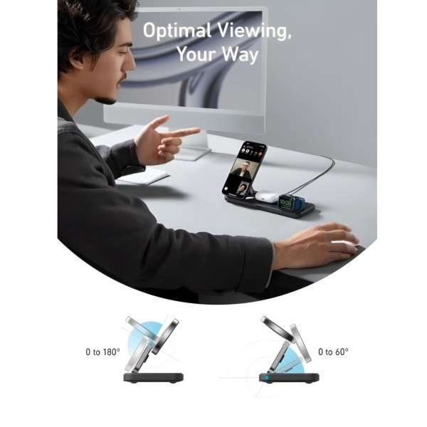 3-in-1 Wireless Charging Station - 4