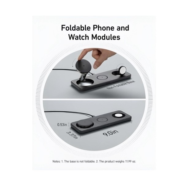 3-in-1 Wireless Charging Station - 2