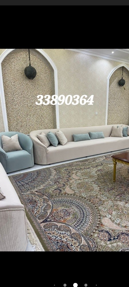 تفصيل وتنجيد كنب وستائر - 3