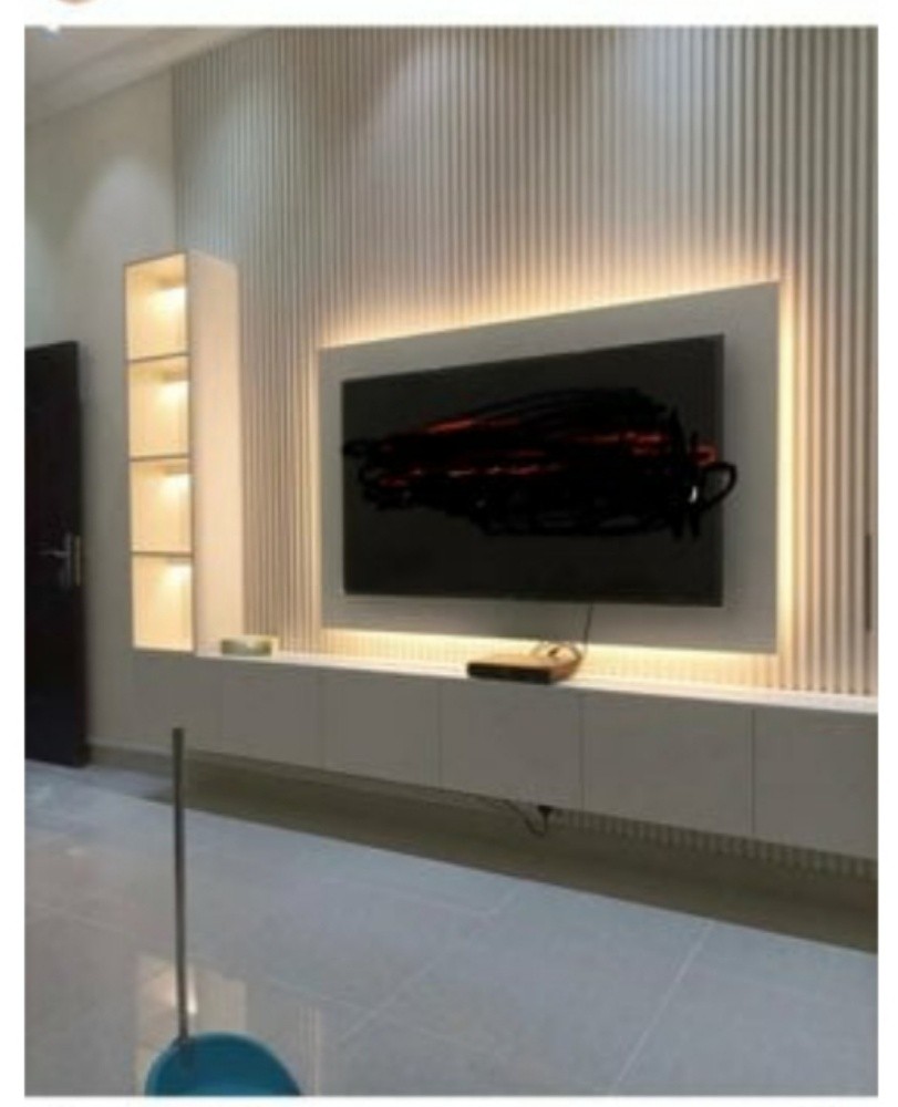 Television decor & shelf design - 6