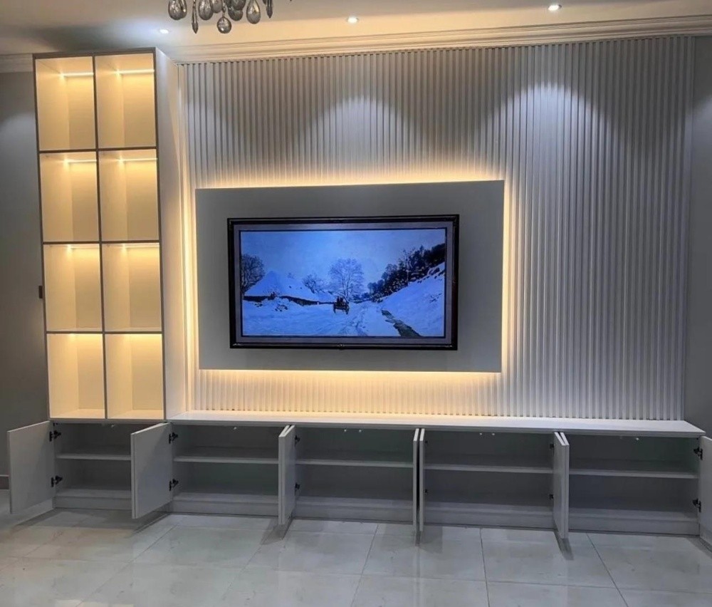 Television decor & shelf design - 5