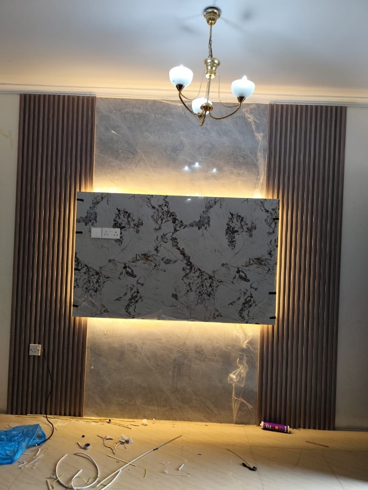 Television decor & shelf design - 4