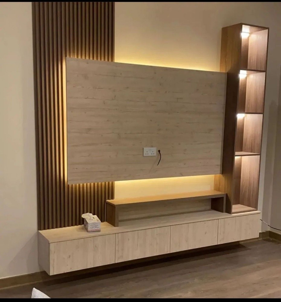 Television decor & shelf design - 7
