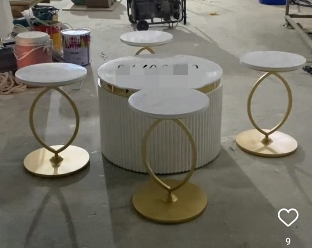 metal  coffee table collations - 4