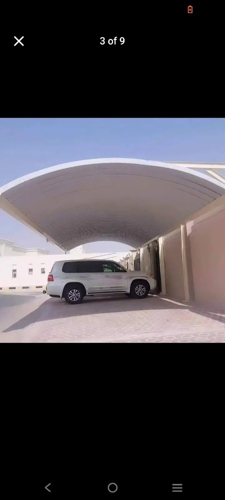 we making car parking shed - 3