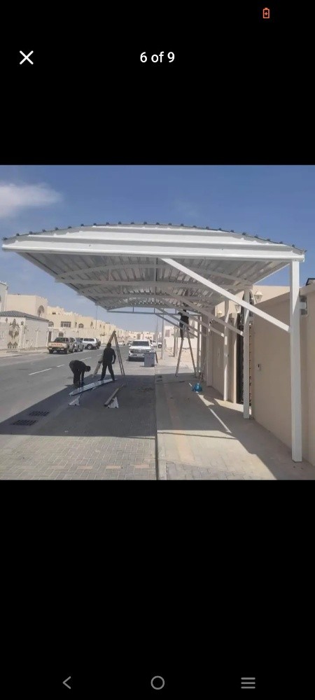 we making car parking shed - 2
