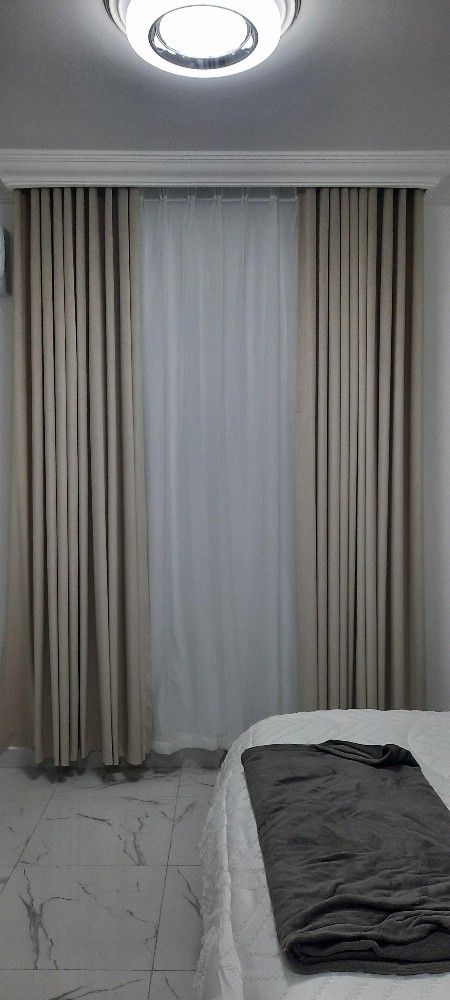 we making new window curtains - 7