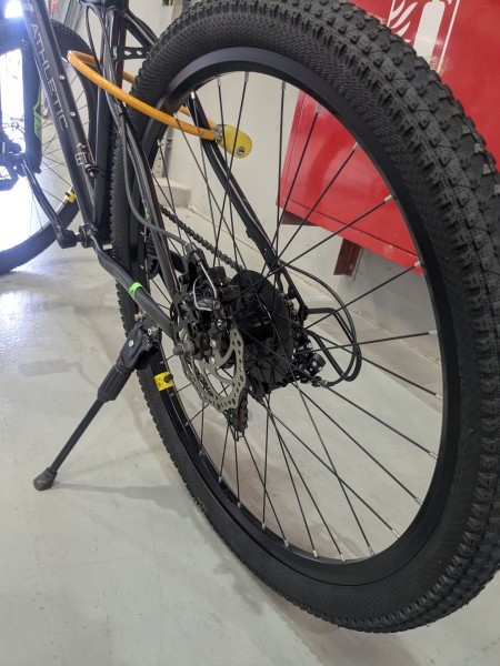 With disk break with 7 gear - 9