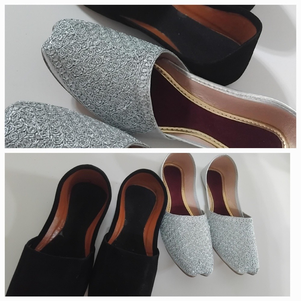 Eid dresses and traditional shoes - 3