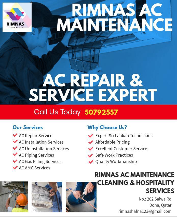 RIMNAS AC MAINTENANCE 50792557 - 1